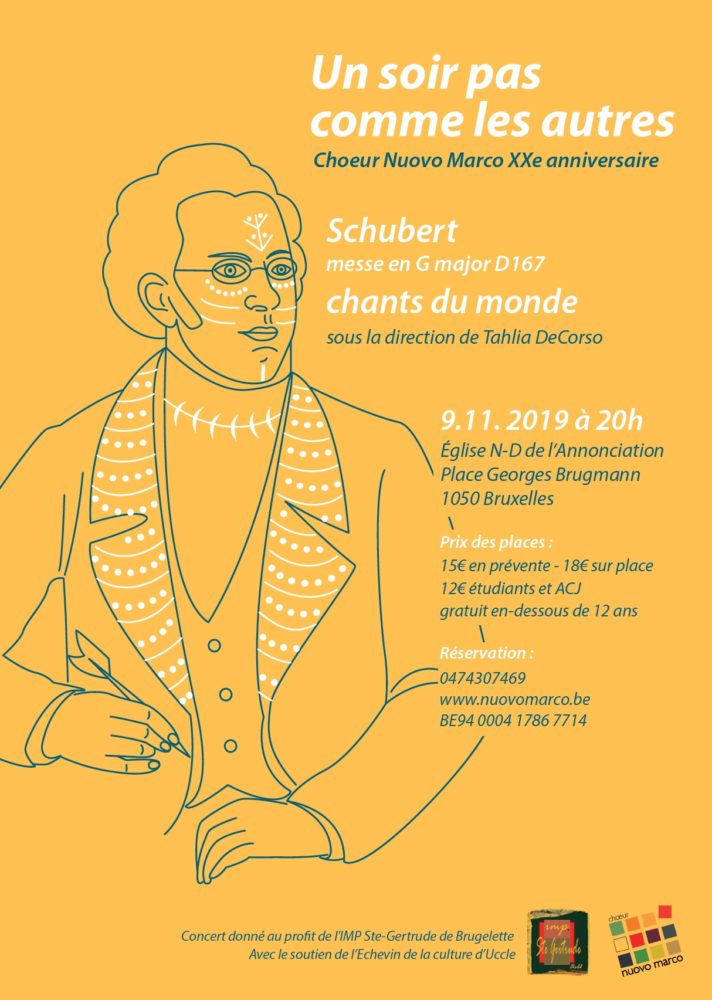 Affiche du concert 2019 de Nuovo Marco : Un soir pas comme les autres